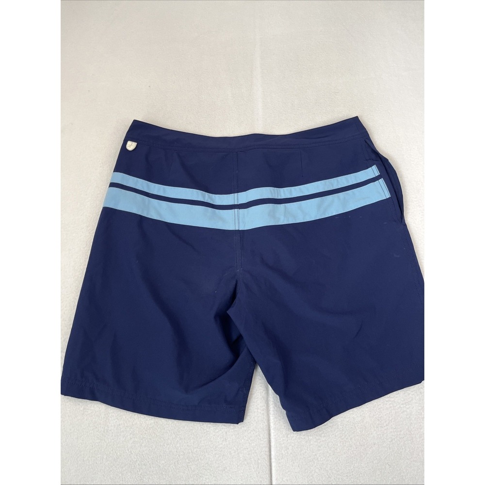 J.Crew Shorts Mens 34 Navy Blue Flex Swimwear Swim Trunks Mesh Lot of 2 - Picture 4 of 7